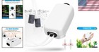 Quiet Aquarium Air Pump With Adjustable Flow - Perfect For 20-210 Gallon Tanks