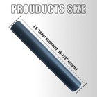 2 Pcs Gasoline Fuel Filler Neck Hose  inner  straight  1 5  Id 15 7 8  Long 