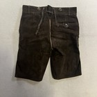 The Stoke Travel Co Men   s Size 44 Brown Oktoberfest Lederhosen Shorts Only