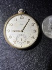 Antique Elgin Pocket Watch Fancy Gold Plated Case