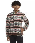 New  48 00 Hurley Boys Quality Sherpa Printed Quarter-zip Jacket - Size  M 8