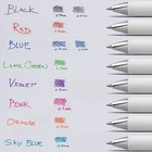 Pentel Energel Pearl Retractable Liquid Gel Pen   0 7mm   Medium Line  Assorted