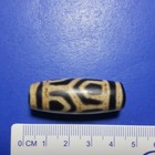 15 Tibetan Bead Old Agate 6 Eyed Ancient Dzi Pure Amulet Necklace Tibet Eyes       
