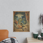 Vintage Alien Abduction Ufo Wall Art  Sleep Paralysis Decor  Sexy Sci-fi Poster