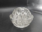 8 Hole Flower Frog With Large Center Hole  Domed  Vintage