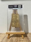Don Bradman 1932-33 Cigarettes Gregory Phillips Test Cricketers  17 Psa Auth