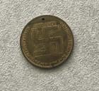 1910 Excelsior Shoe For Boys Swastika Good Luck Token L2