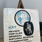 Vintage Clep General Natural Science Review Book 1978 Edex Study Guide