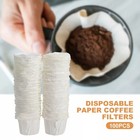 100-500pc Disposable Paper Filters Cups Replacement K-cup Filters Coffee Capsule