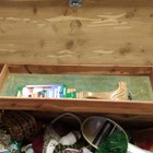Lane Cedar Lined Hope Chest Wood Storage Trunk Hinged Lid Brown Rectangular
