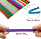 15 Pcs Puppy Id Collars 15 Colors Puppy Whelping Collars Double-sided Soft Ad   