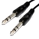 10 Pack 6ft Stereo Trs 1 4  To 6 3mm Male Balanced Audio Pa Dj Patch Cable Cord