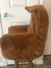 Vtg Scooby Doo Foam Plush Kids Toddler Chair 15x15x18 