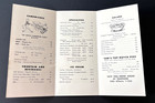 Yaw s Top Notch Drive-in Restaurant Car Service Vintage 1950s Menu Portland Or