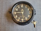 Wwii Us Navy Mark 1 Deck Clock Chelsea Boston Dated 1943 With Key Working 