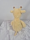Retired Jellycat Rolie Polie Giraffe Plush Yellow Beige Stuffed Animal Rare
