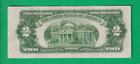 1928-g  2 Legal Tender Red Seal Note Fr  1508 Us 1928 Two Dollar Deuce Bill 834