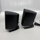 Klipsch Promedia Satellite Speakers Pair W  Stands