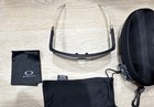 Oakley Bxtr Sunglasses Black Frame Silver Mirrored Lens Case