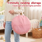 Pink Princess Tent Girls Play Tent Kids Indoor Castle Play House With Ball Light