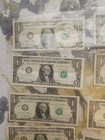 Huge Lot Us Currency Birthday Anniversary Note  1 Dollar Bill Fancy 33 Lot  1  2