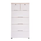 6 Drawer Dresser For Bedroom Plastic Storage Cabinet Chest Of Drawer Organizer