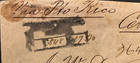 Dominican Republic  Via Puerto Rico  1905  Postal History Cover  Newton Mass