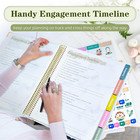 Wedding Planner For Bride  Wedding Planning Book And Organizer For Newly Engaged