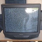 Vintage Sony Trinitron Crt Gamer Gaming 27 Television Tube Tv Kv-27s40 No Remote