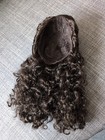 Truly Me 127 Wig Only B Dark Brown Curly Hair American Girl Doll Custom