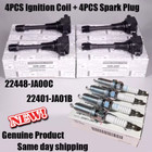 Oem Ignition Coil   Ngk Ruthenium Spark Plug For 07-19 Nissan Altima Versa Uf549