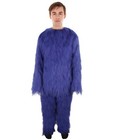 Hpo Adult Unisex Cartoon Purple Furry Bug Costume  Perfect For Halloween