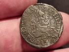 Post Medieval Unresearched Silver Hammered In Uncleaned Condition As Found La13t
