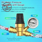 Rv Water Pressure Regulator Value For Camper And Travel Tailer  Rv   