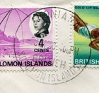 British Solomon Is  1969 4c   6c Sg 169  170 Registered Honiara  222 