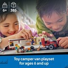 Lego City Adventure Camper Van Building Set - Kids 6  With Minifigures 60454