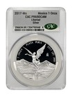 2017 Cac Pf69dcam 1 Onza 1oz Mx Mexico Libertad Proof 69 Deep Cameo Silver Coin