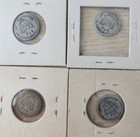 Barber Vintage 90  Silver Dimes - Stacker Estate Pack - 4 Coins  3 Dates - R4pp