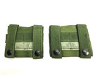  2  K Bar Kabar Molle Pals Knife Adapter Army Green Usgi Us Military Issue Used