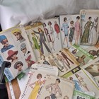 75 Vintage Sewing Pattern Lot Simplicity Butterick Mccall Early 40s 50s 60s 70s