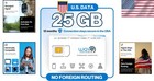 Seamless 25gb Sim For 4g   5g - Instant Activation   Flexible Refill Options
