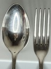 Bruckmann   Sohne 100 Heilbronn Germany Spoon   Fork Silver Plated Stamped