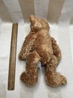 Liz Bear 11  Golden Teddy Bear W Bow By Russ Berrie Bedtime Stuffed Plush