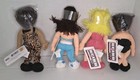Spice Girls Bean Bag 8  Plush Dolls Vintage 1998 Idea Factory All Four Nwt