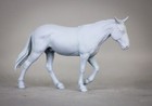Ben  breyer Mini Whinnie Sized  Micro Resin Gelding Draft Mule