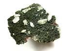 Minerals   Cerussite Xtls On Small Dark Green Mottramite Xtls  Tsumeb In Namibia