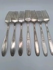 1847 Rogers Bros Ambassador Silver-plate Dinner Forks Set Of 7