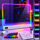 16  Rgb Led Message Board Rechargeable Neon Drawing Light Gift For Kids