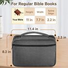 Bible Cover Church Book Carrying Bag Bible Case With Handle And Zippered Pocket