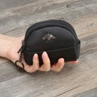 Womens Mini Wallet Leather Card Holder Zip Clutch Small Coin Key Purse Money Bag
